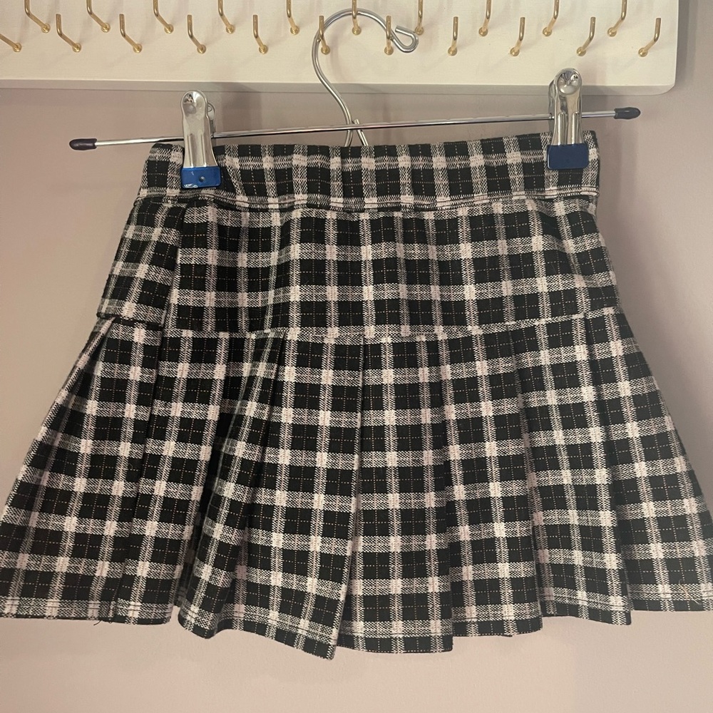 Abercrombie kids plaid skirt